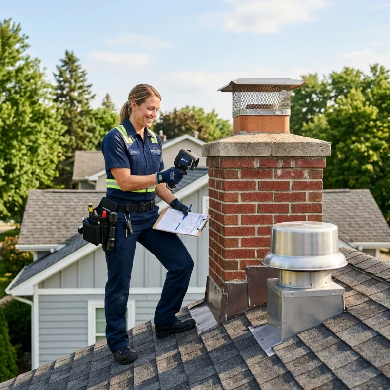 Technician removing a deceased bird from an indoor space in Christmas Hills